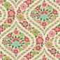 Preview: Tilda Patchwork Stoff Baumwolle - Wallflower - Bianca Green